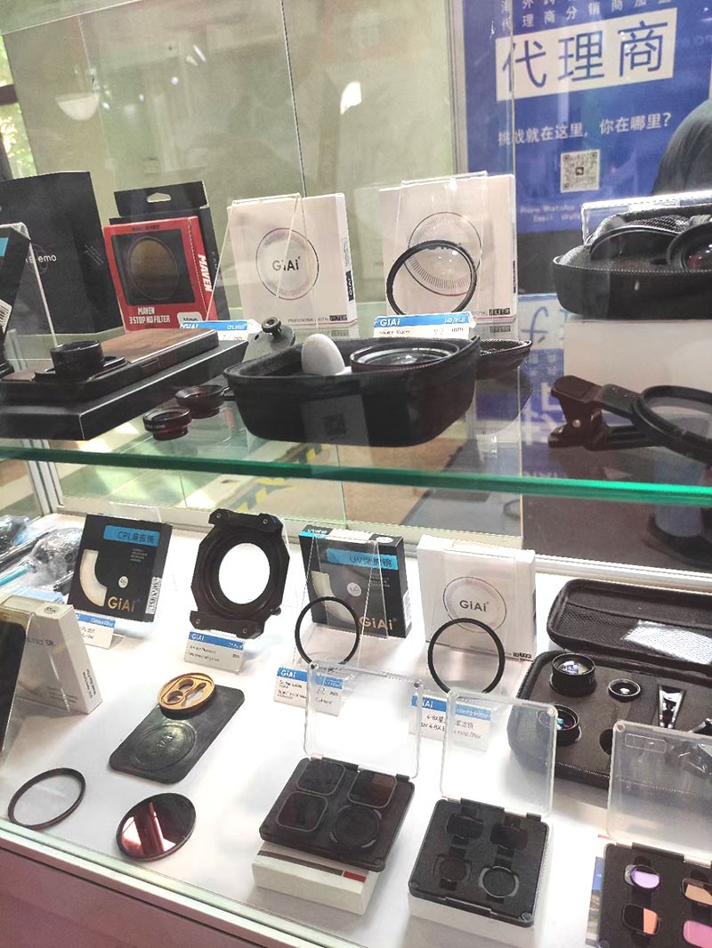 中国国际照相机械影像器材与技术博览会激埃特镜头及滤镜展品