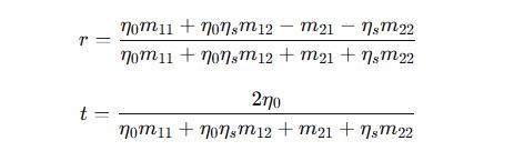 反射系数与透射系数