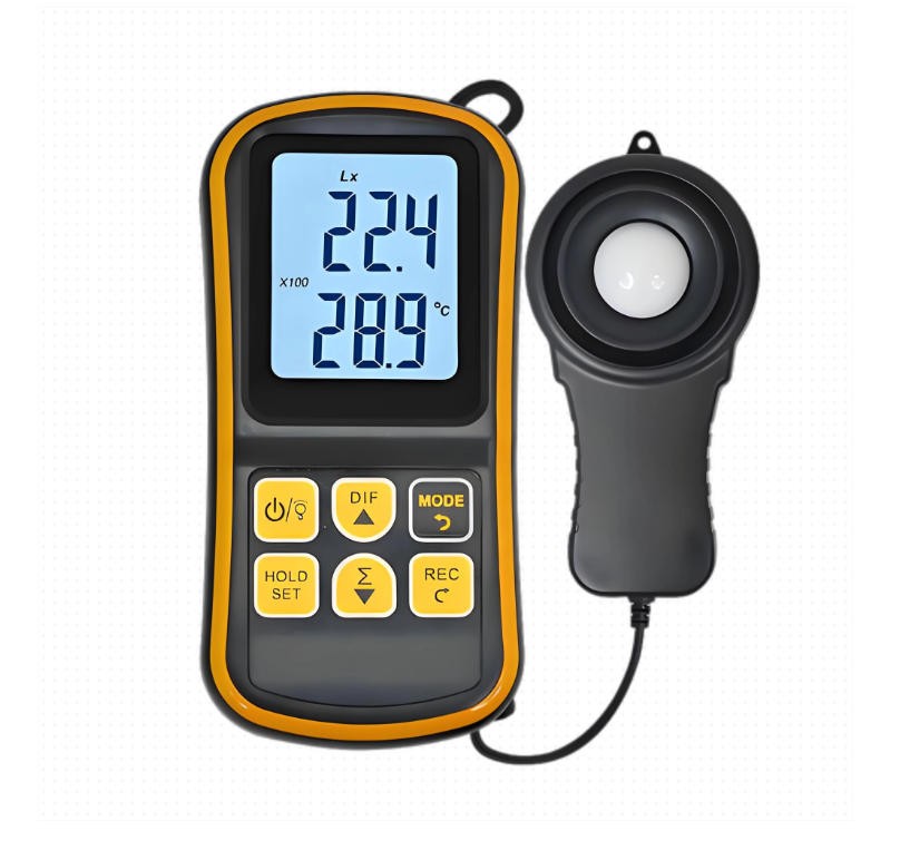 手持数字照度计光学镜片应用分析